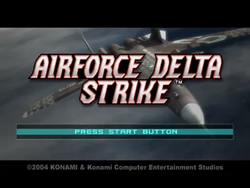 AirForce Delta Strike screen shot title